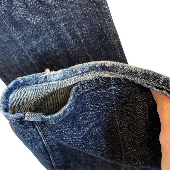 Deluxe Premium Denim Dark Wash Straight Leg Jeans Size 13 - Picture 6 of 7